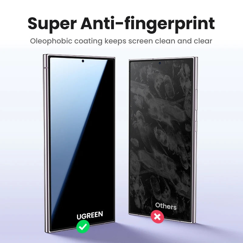 Tempered Glass Screen Protector for Samsung Galaxy S24 and S25 Ultra - 6