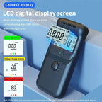 Digital Breathalyzer Alcohol Detector with LCD Display and 3 Color Alert
