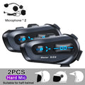 Bluetooth 5.4 Motorcycle Helmet Intercom Headset