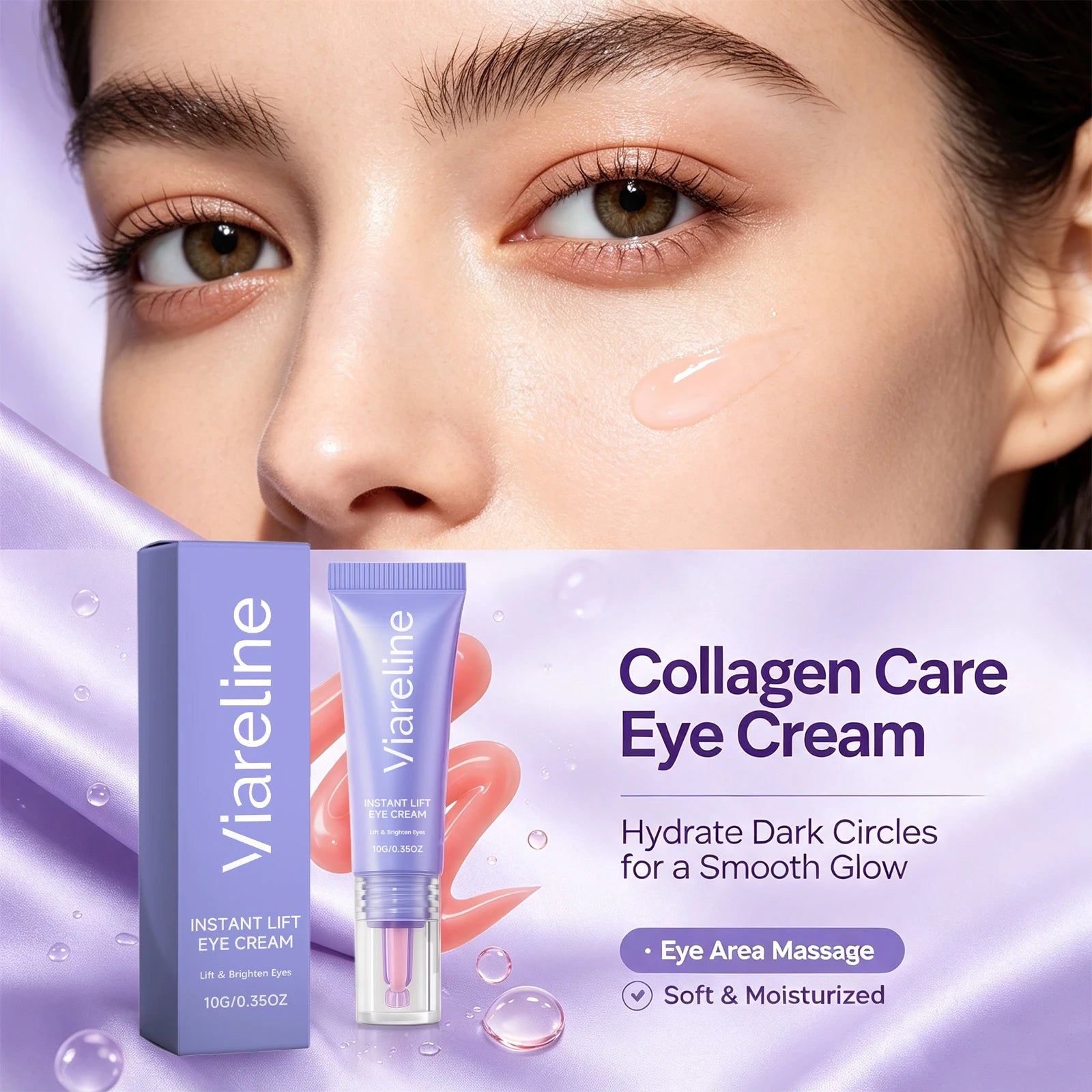 Collagen Eye Cream for Dark Circles and Fine Lines - 3