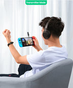 2-in-1 Bluetooth 5.0 Transmitter and Receiver for TV and Car Audio