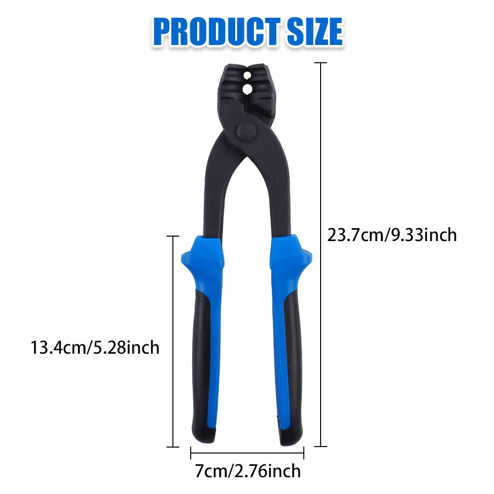 Manual Brake Line Bending Pliers for 1/4" and 3/16" Tubing - 8