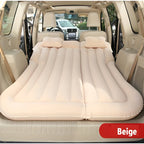 Inflatable Car Back Seat Mattress Bed with Pillows and Storage Bag