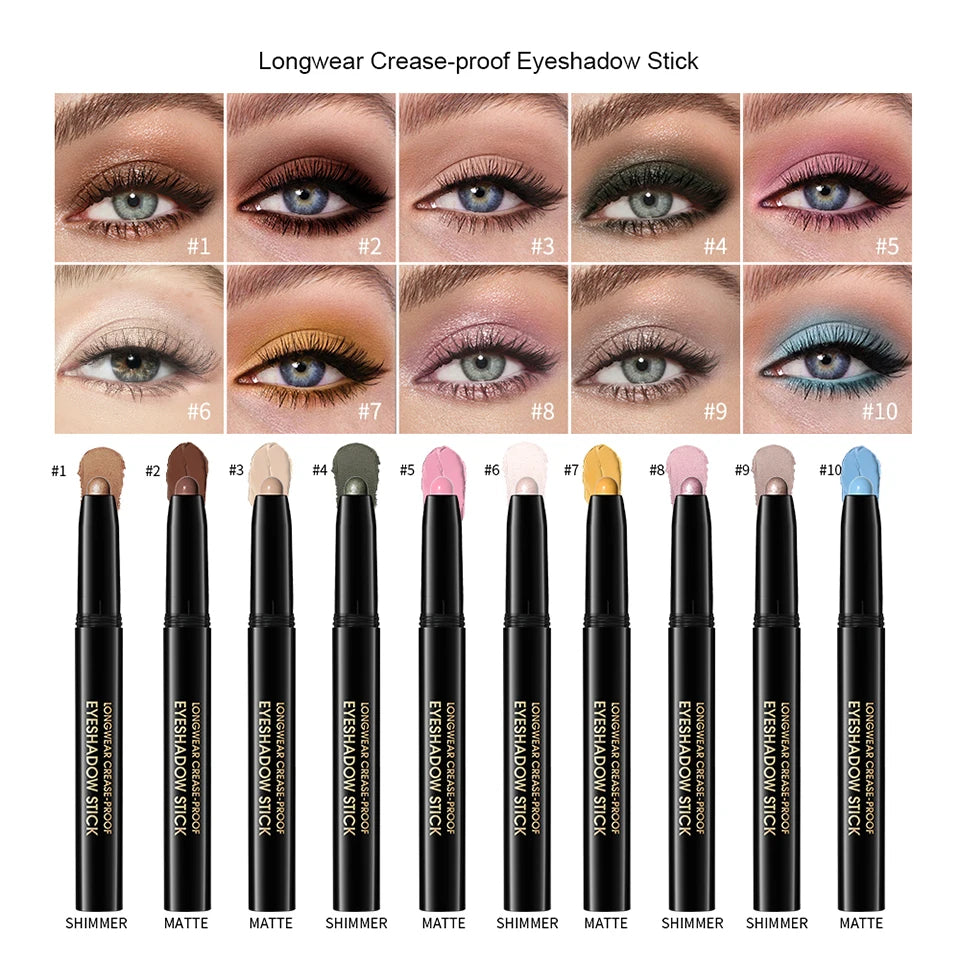 Longwear Waterproof Cream Eyeshadow Stick