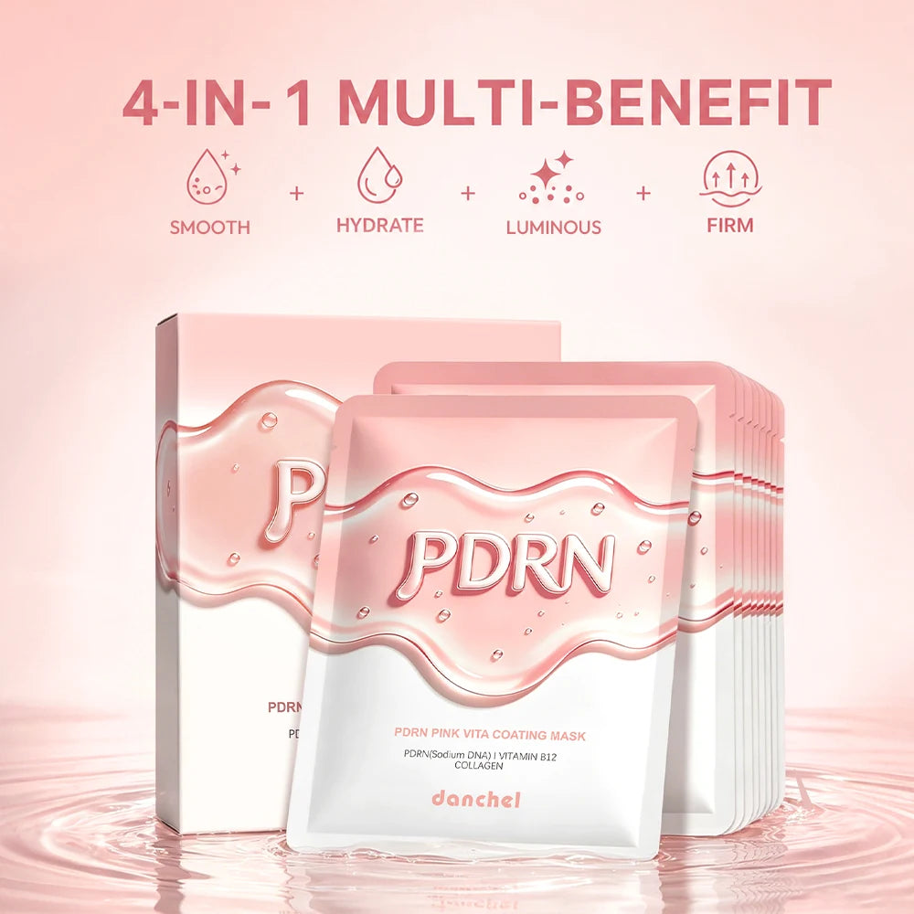 Salmon DNA PDRN Vitamin Gel Sheet Mask for Face Hydration