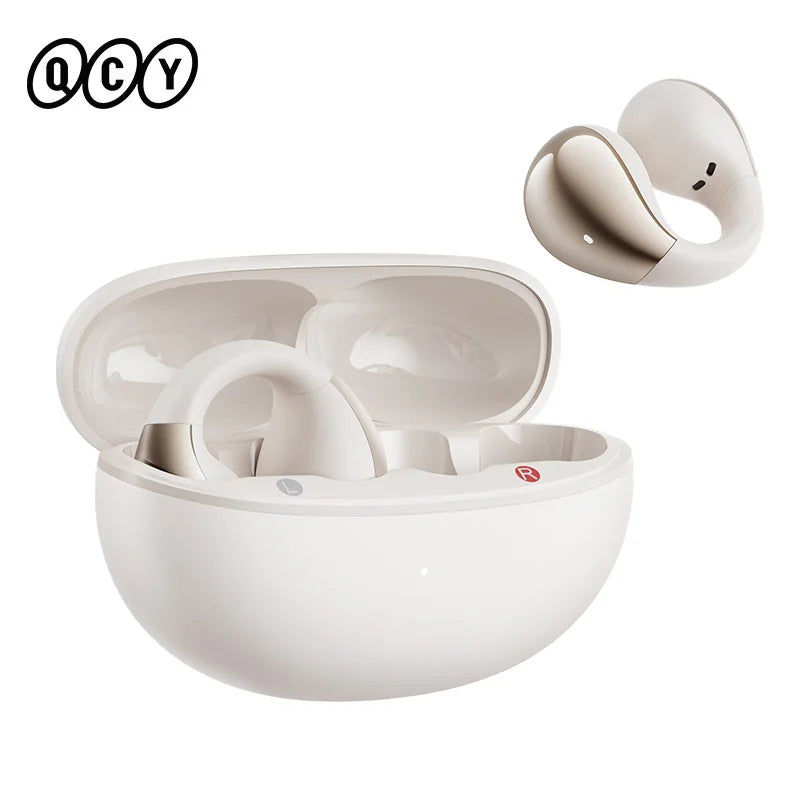 Open Ear Wireless Bluetooth 5.4 Earbuds with ENC Mic