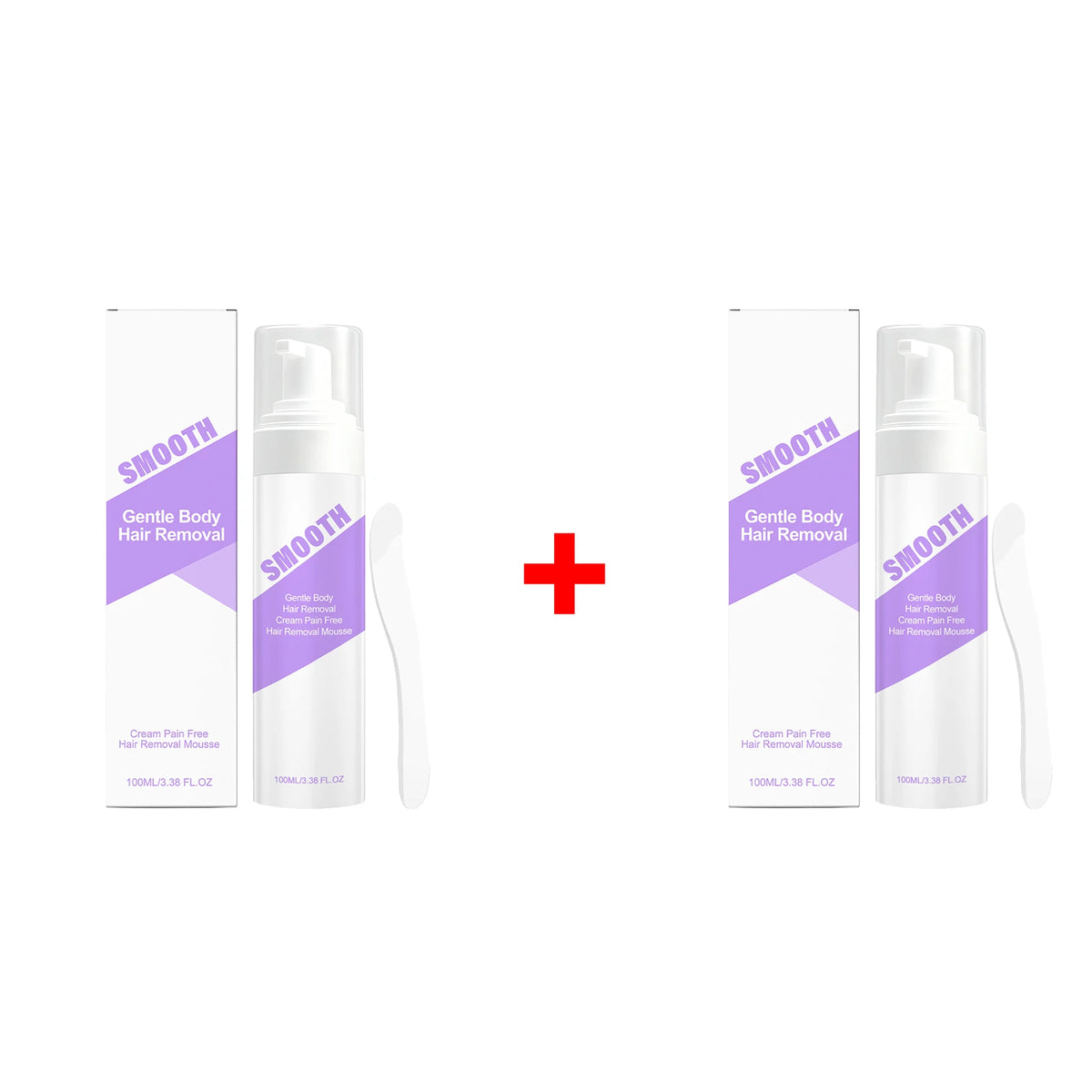 Painless Hair Removal Mousse for Smooth Skin