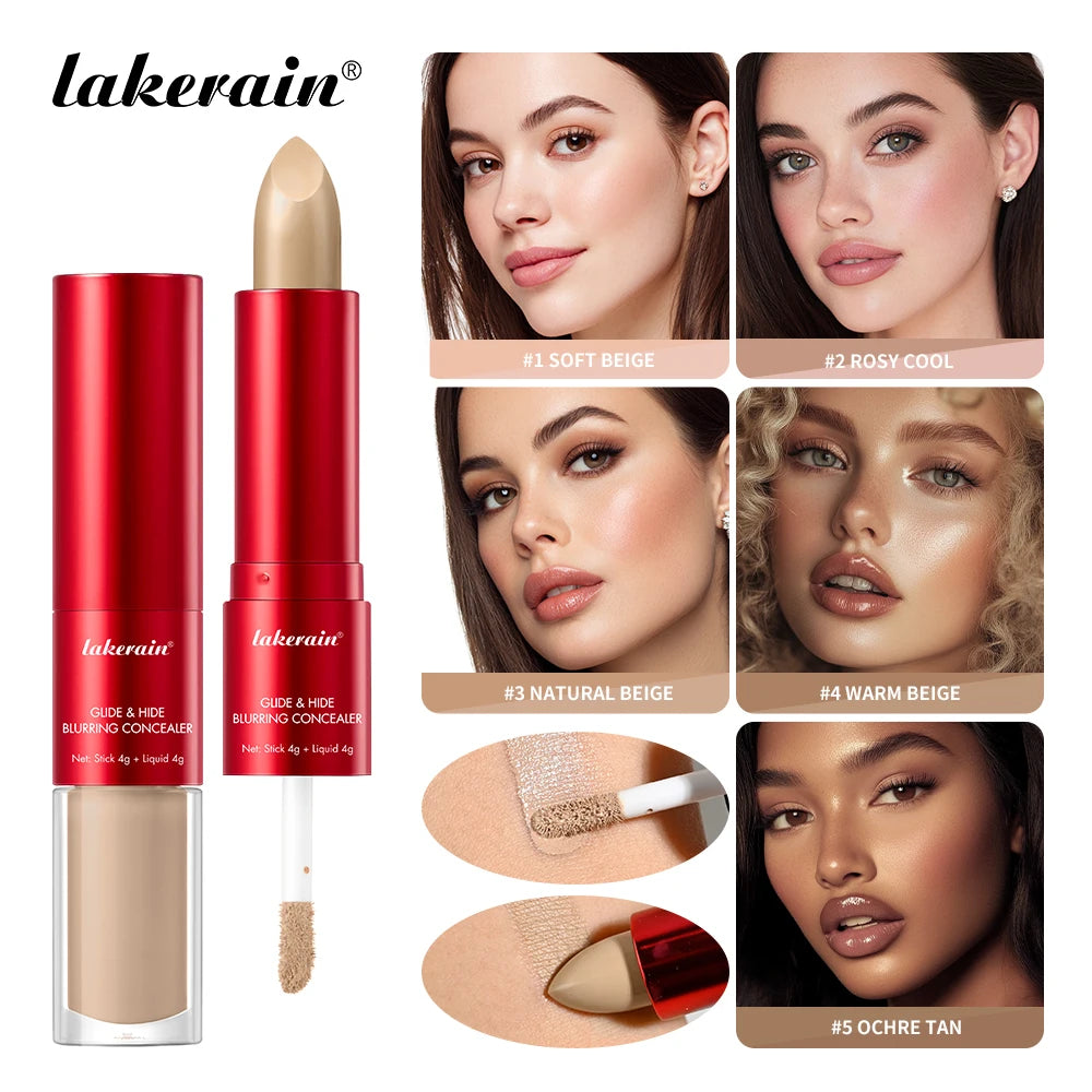 2-in-1 Blurring Concealer and Liquid Foundation Stick
