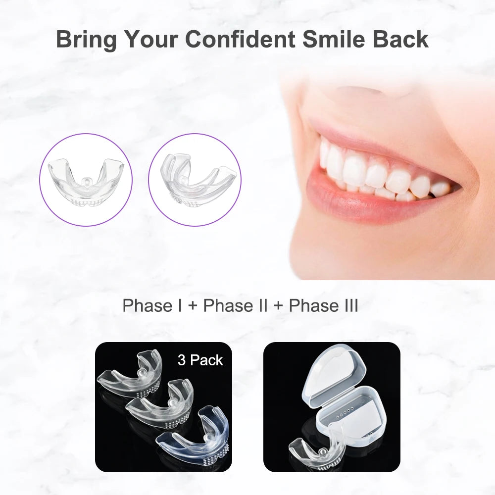 3-Stage Adult Teeth Straightening Trainer Orthodontic Mouthpiece