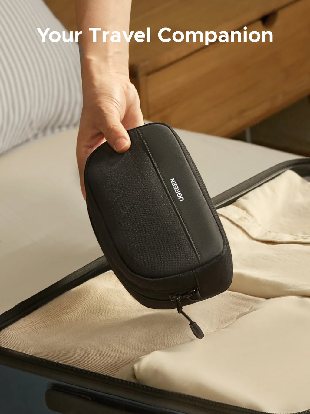 Portable Electronics Travel Organizer Case