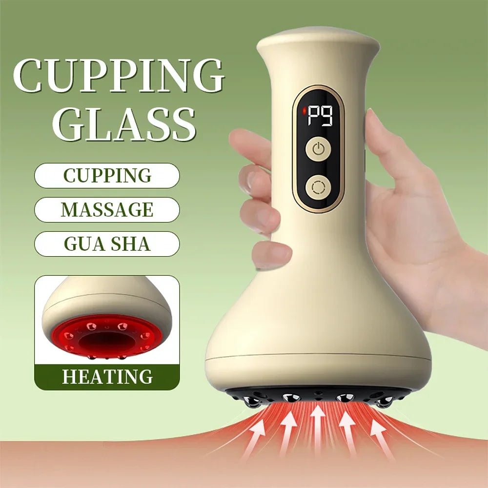 Electric Cordless Body Massage and Scraping Tool