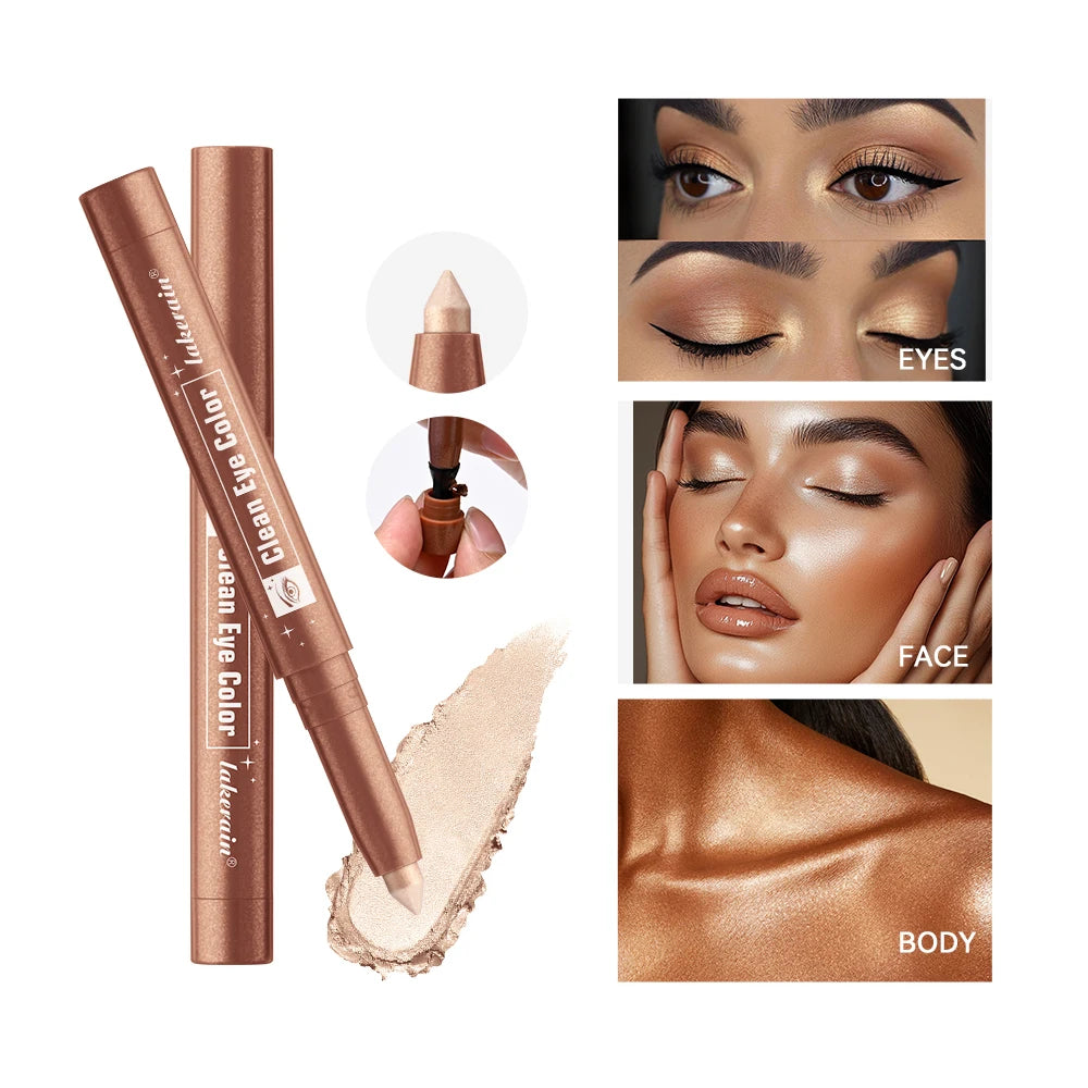 Creamy Eyeshadow Stick for Long-Lasting Eye Makeup - 2