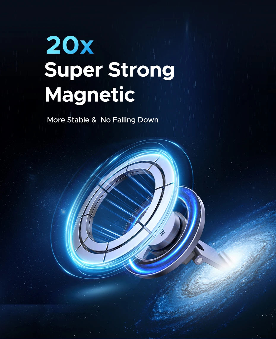 Magnetic Dashboard Car Phone Holder for MagSafe - 9