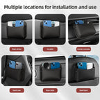 Adhesive Car Seat Side Storage Pocket for Phone and Accessories