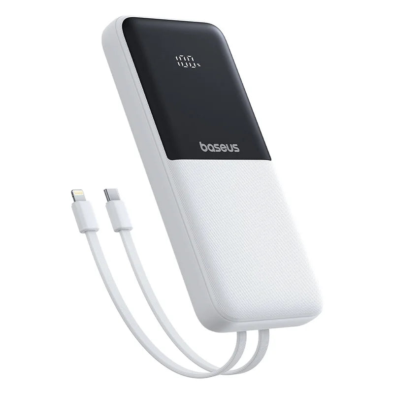 20000mAh Portable Power Bank with Integrated Fast Charging Cables - 29