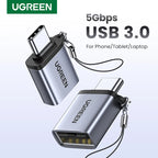 USB-C to USB 3.0 OTG Adapter for Smartphones and Laptops