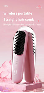 Fast Heating Cordless Hair Straightening Brush