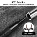 Rotary Deburring Tool with HSS Blades for Metal and Plastic