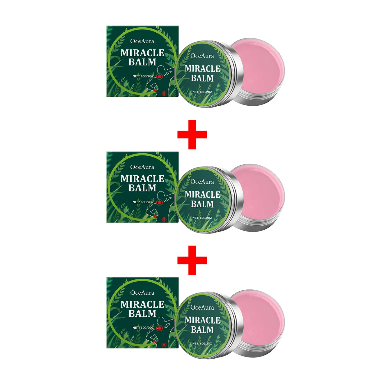 Herbal Massage Balm for Joint and Muscle Soreness