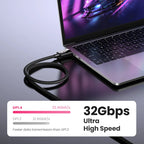 8K DisplayPort 1.4 Cable 32.4Gbps for Gaming Monitors and PCs