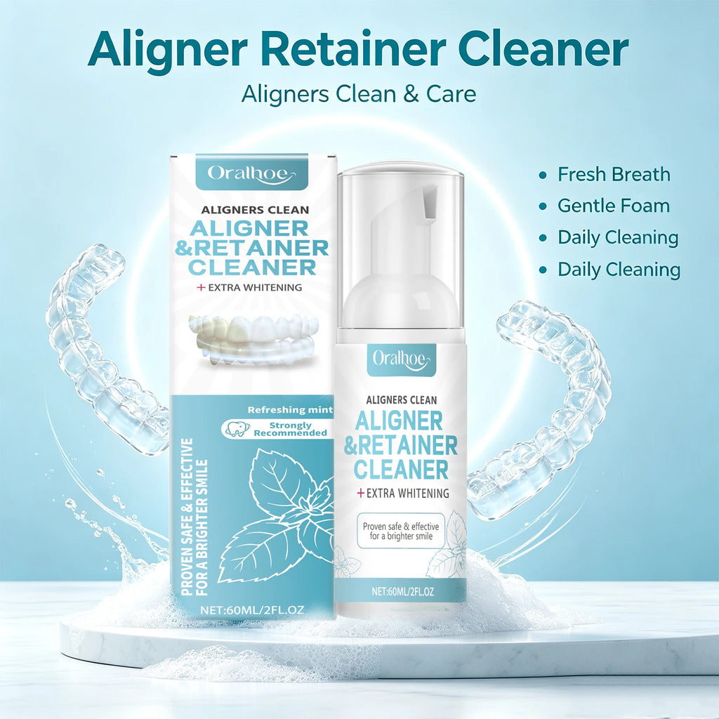 Foaming Aligner and Retainer Cleaner