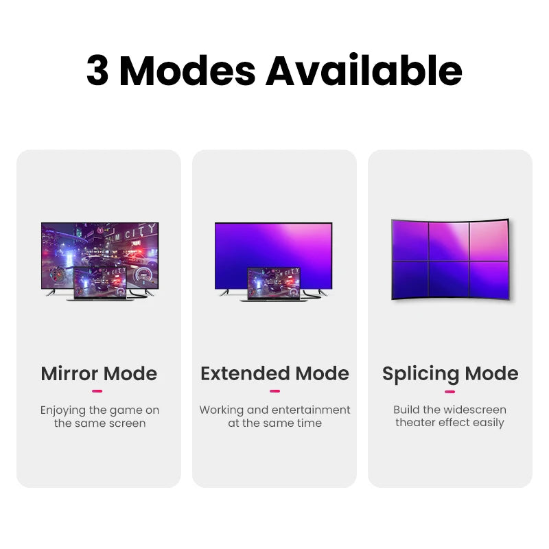 8K DisplayPort 1.4 Cable 32.4Gbps for Gaming Monitors and PCs