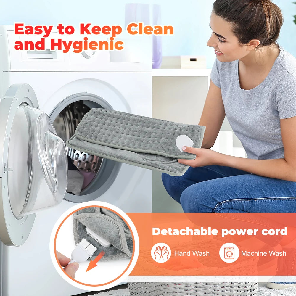 Electric Heated Foot Warmer with Adjustable Heat and Timer