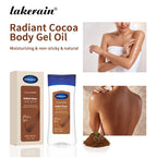 Radiant Cocoa Butter Body Gel Oil for Hydrated Glowing Skin
