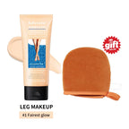 Waterproof Leg Makeup Foundation with Application Glove