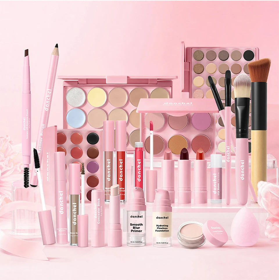 All-in-One Professional Makeup Set with Case