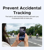 Solar Powered Bluetooth Item Tracker for Apple Find My