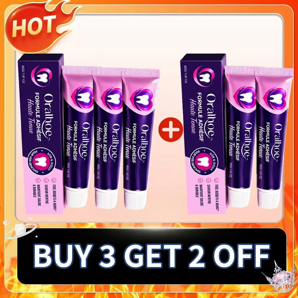 Soft Silicone Denture Adhesive and Reline Cushion