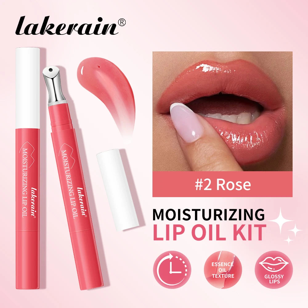 Moisturizing Lip Oil Serum for Hydration and Plumping