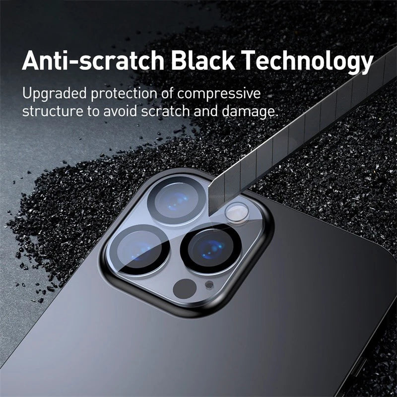 Tempered Glass Camera Lens Protector for iPhone 16 15 14 Series - 6