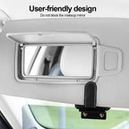 Magnetic Sun Visor Glasses Holder and Anti Glare Folding Shield