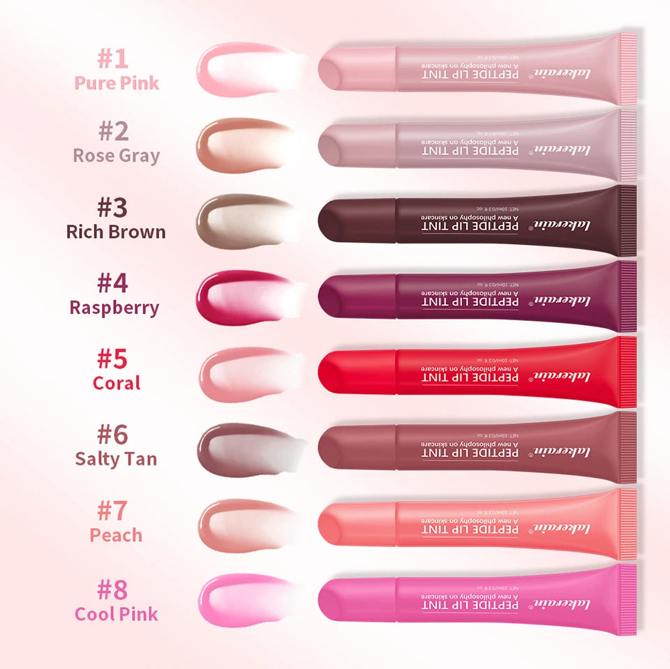 Hydrating Peptide Lip Tint for Shiny and Plump Lips