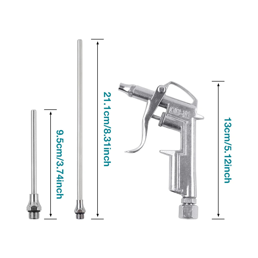 Pneumatic Air Blow Gun with 3m Hose for Cleaning and Dust Removal
