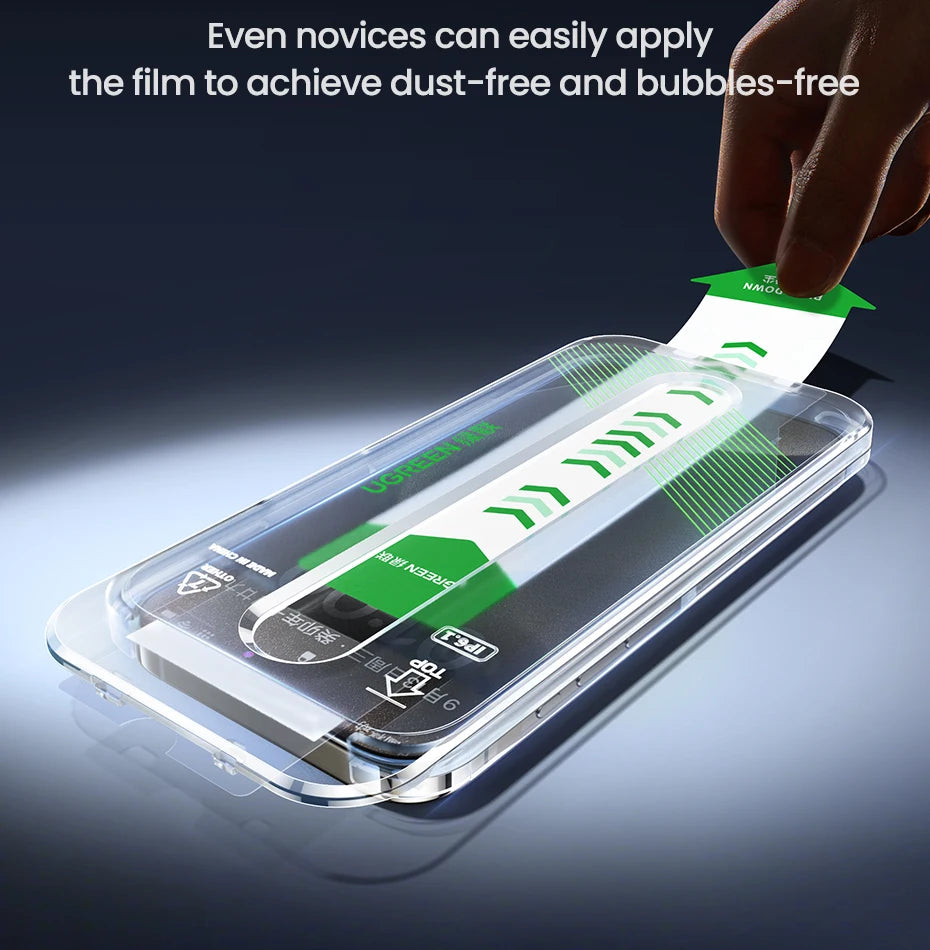 Tempered Glass Screen Protector for iPhone 16 and 15 Series - 10