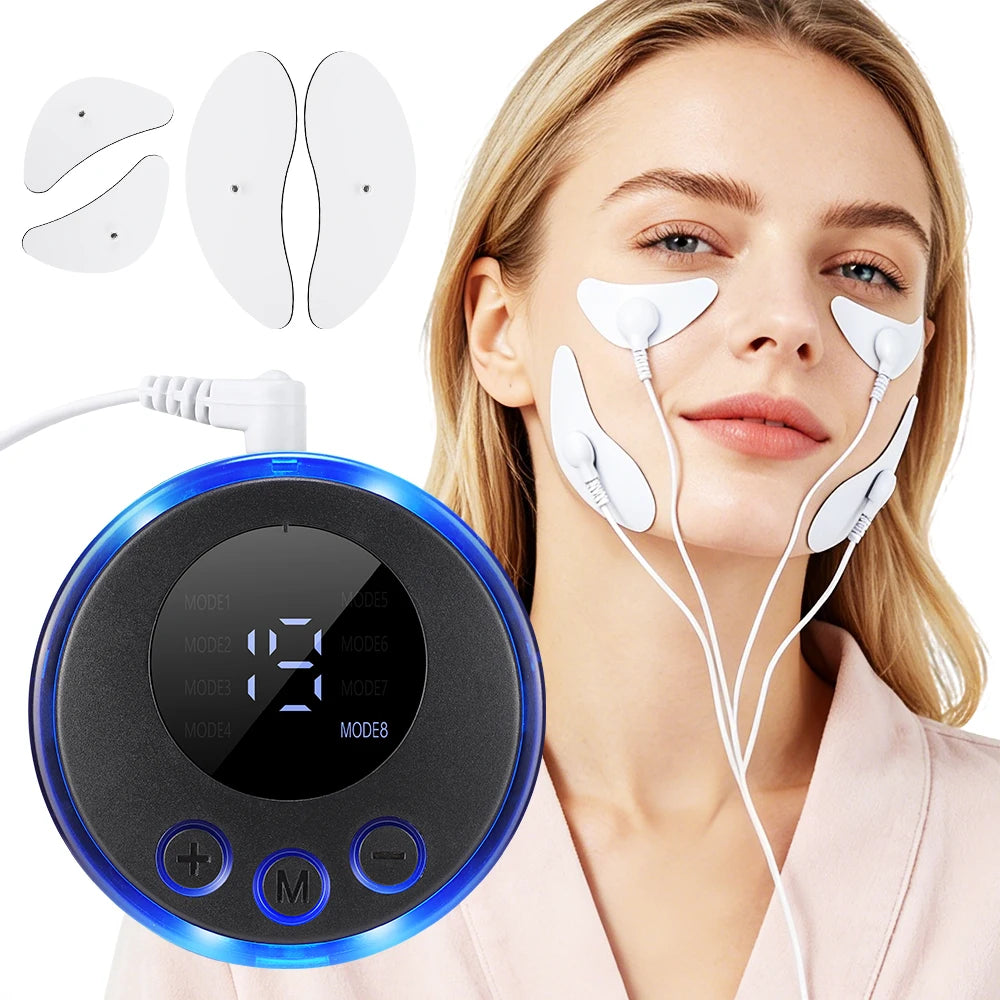 Electric Facial and Eye Massage Beauty Device - 1
