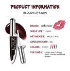 Waterproof Bloody Matte Lip Stain for Halloween