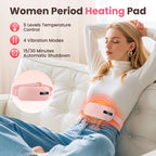 Portable Heated Massage Belt for Menstrual Cramps