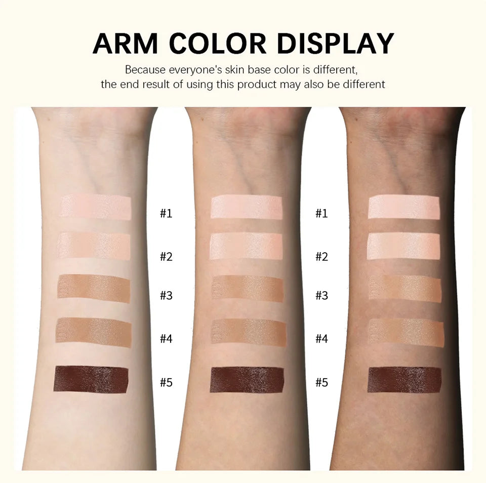 4-Piece Long-Lasting Matte Makeup Face Base and Setting Set - 21