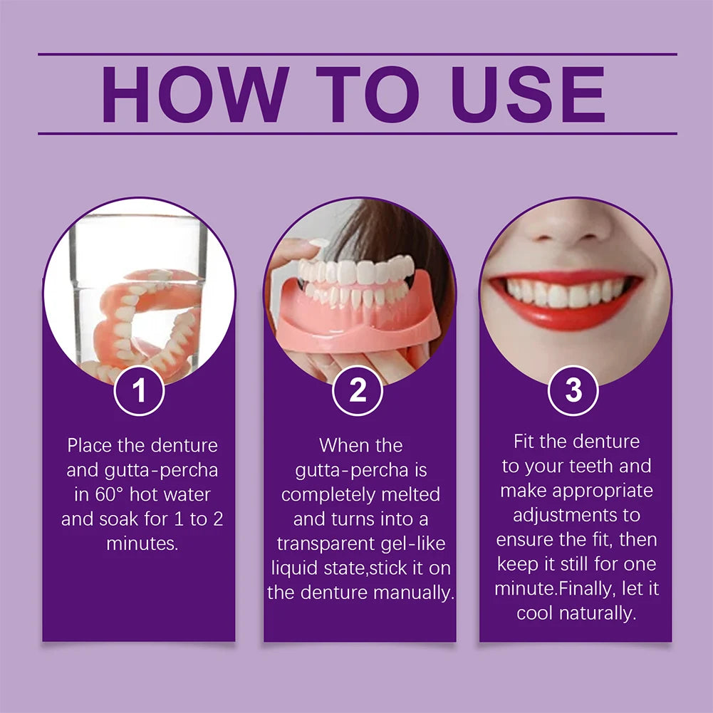 Silicone Reline Denture Set for Comfortable Fit - 5