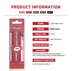 3-Piece Matte Lipstick and Lip Gloss Makeup Set