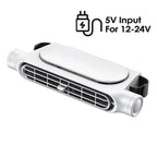 3 Speed Rechargeable Car Seat Cooling Fan with 3000mAh Battery