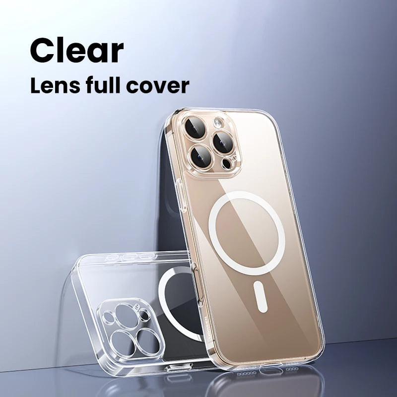 Magnetic Shockproof Protective Case for iPhone 15 and 16 Series