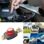 12V-48V Battery Disconnect Rotary Switch for Car RV Boat and Truck