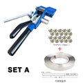 Stainless Steel Banding Tool and Tensioner Set