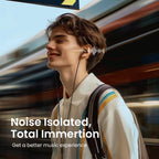 Hi-Fi Wired Earbuds with 3.5mm and USB-C Connectors