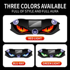 Solar Powered Demon Eye LED Car Warning Light